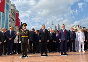 İstanbul’da 30 Ağustos Zafer Bayramı töreni
