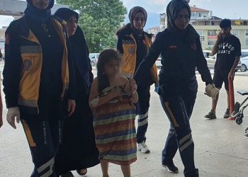 Bursa’da 7 yaşındaki çocuk yanan ateşin üzerine düştü