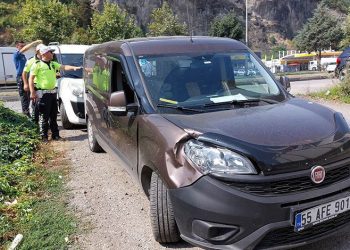 Samsun’da ticari aracın çarptığı yaya ağır yaralandı