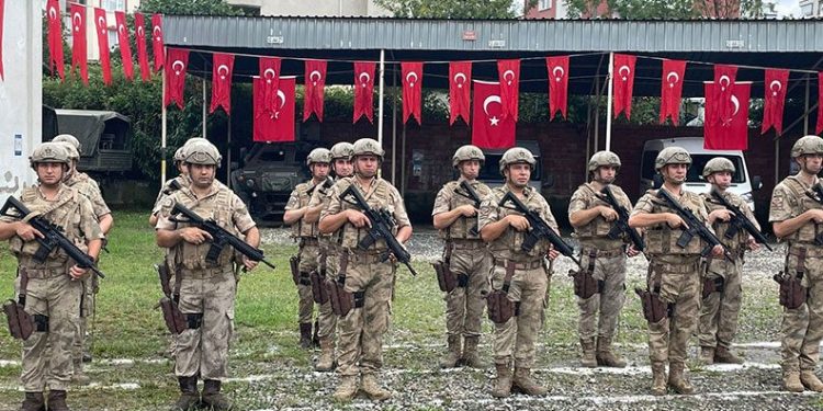 120 komando dualarla Suriye’ye uğurlandı