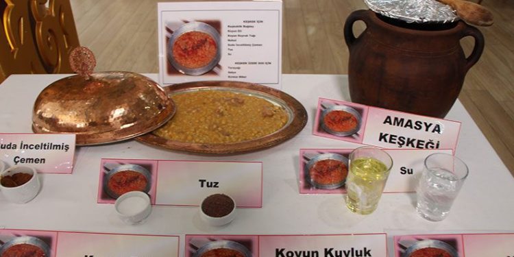 Amasya keşkeğine coğrafi işaret tescili