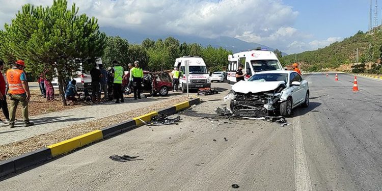 Muğla’da trafik kazası: 5 yaralı