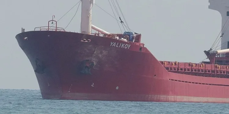 Çanakkale açıklarında karaya oturan gemide sörvey çalışması yapılacak