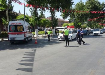 Malatya’da ambulansla otomobil çarpıştı: 1 yaralı