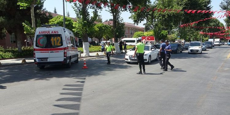 Malatya’da ambulansla otomobil çarpıştı: 1 yaralı