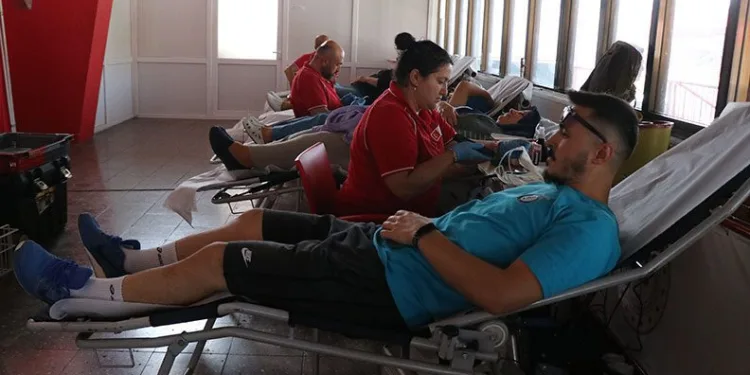 Zafer Bayramı’nın 100. yılında gönüllüler kan verdi