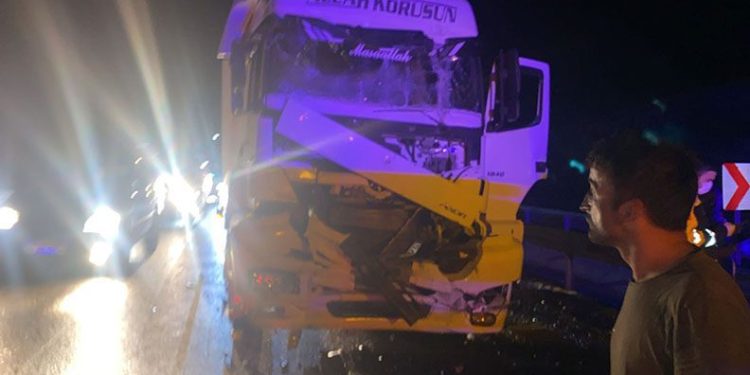 Kastamonu’da zincirleme trafik kazası: 1 yaralı