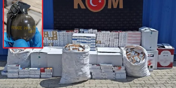 Van’da 2 adet el bombası ele geçirildi