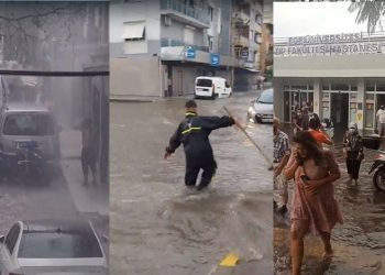 İzmir’de yağmur hayatı felç etti