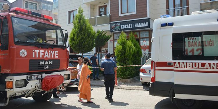 Kadınlar hamamına giren 7 kişi hastanelik oldu