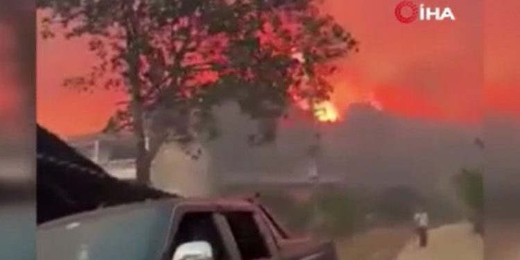 Çin’de orman yangını: Bin 500 kişi tahliye edildi