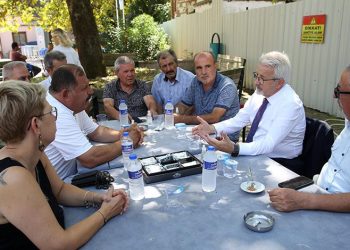 Turgay Erdem, Özlüce’de halkla buluştu