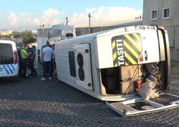 Bursa’da 18 işçinin ölümden döndüğü anlar kamerada