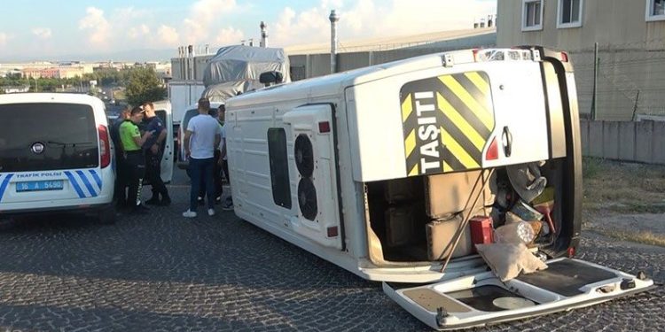 Bursa’da 18 işçinin ölümden döndüğü anlar kamerada