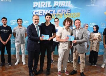 Bursa’nın gurur tablosu ödüllendirildi