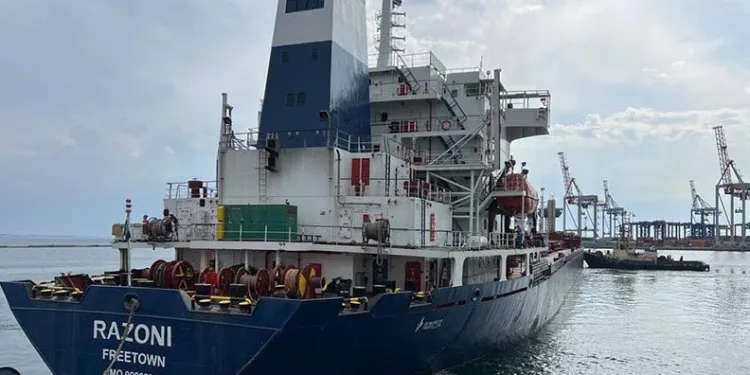 Ukrayna’dan tahıl sevkiyatı başladı