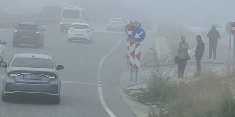 Bursa’da yoğun sis! Görüş mesafesi düştü