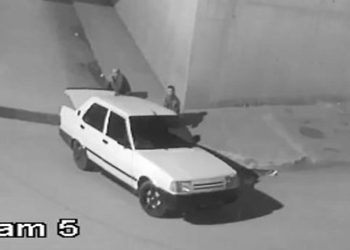 Bursa’da kamera açısını değiştirip mazgalları çaldılar