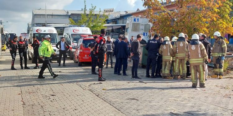 İstanbul’da sanayi sitesinde patlama:1 ölü