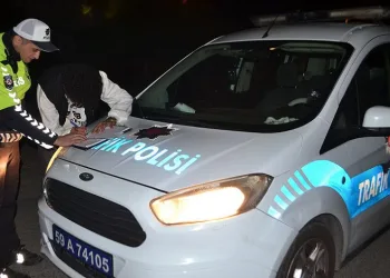 Polisten kaçan sürücü ehliyetsiz çıktı