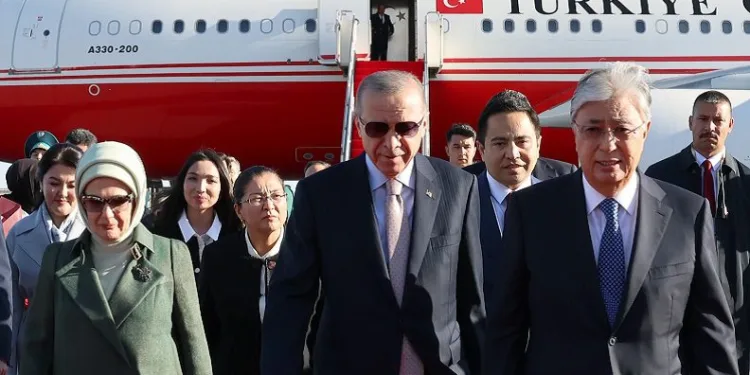 Cumhurbaşkanı Erdoğan Kazakistan’da