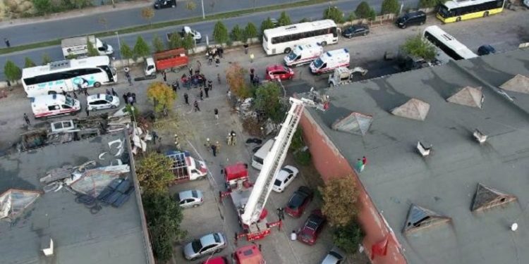 İstanbul’da sanayi sitesinde patlama:1 ölü