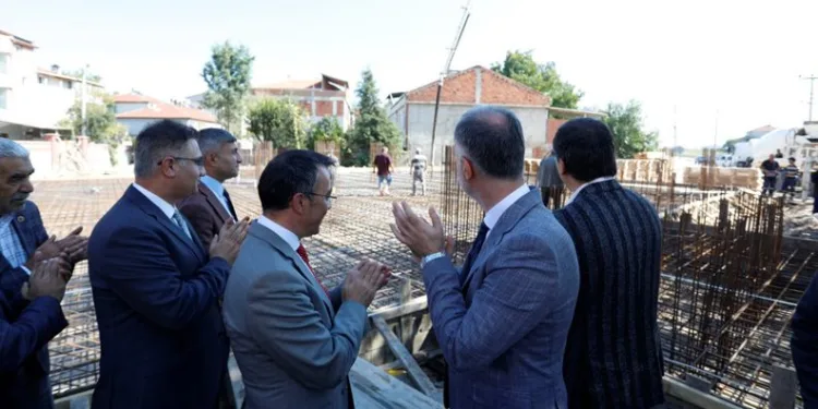 İnegöl’de Mevlana Camii temeli atıldı