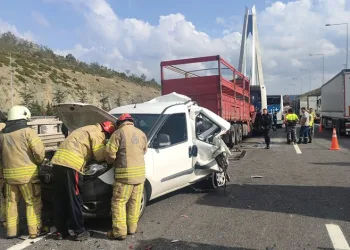 Yavuz Sultan Selim Köprüsü girişinde zincirleme kaza