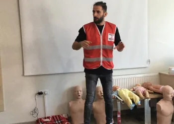 Türk Kızılay Bursa’dan görme engellilere ilk yardım eğitimi