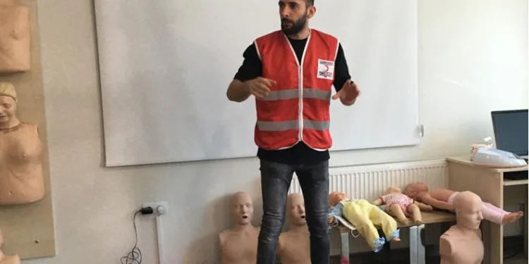 Türk Kızılay Bursa’dan görme engellilere ilk yardım eğitimi