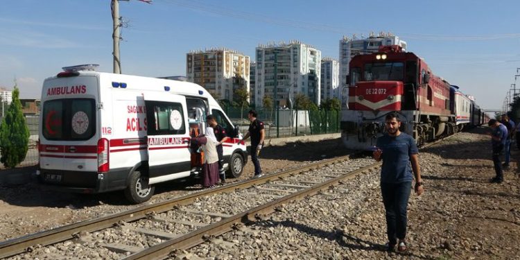 Diyarbakır’da yaşlı adama tren çarptı