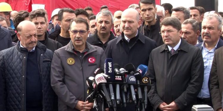 Madende çıkan yangın kontrol altında