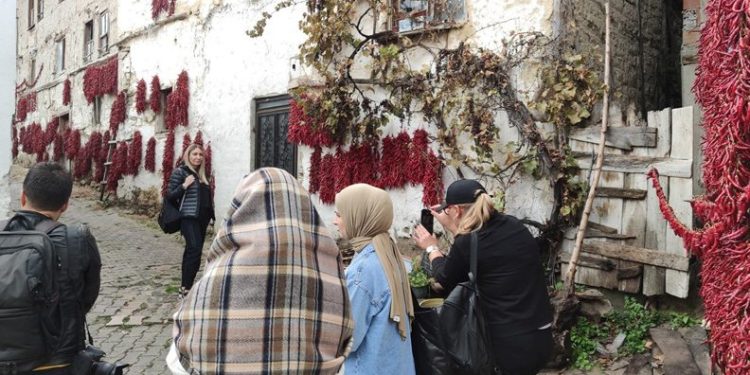 Çukurören köyü fotoğraf tutkunlarının mekanı oldu