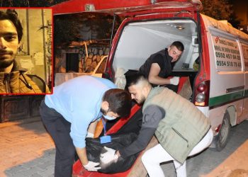 Çilingirle girdiği evde oğlunu ölü buldu