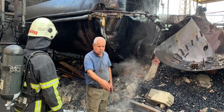 Hatay’da yağ fabrikasının buhar kazanı patladı
