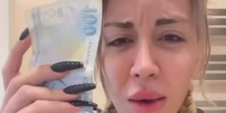 100 lirayı klozete atan sosyal medya fenomeni gözaltında