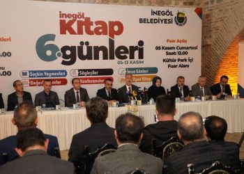 İnegöl Belediyesi 6. Kitap Günleri için geri sayım