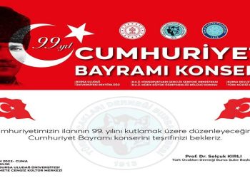 Bursa’da Cumhuriyet Bayramı konseri