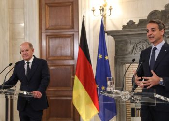 Almanya Başbakanı Scholz’dan Yunanistan’a destek