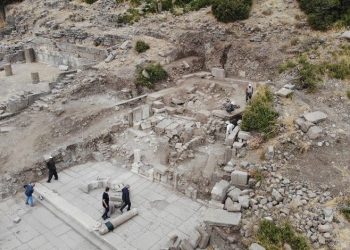 Assos Ören Yeri’nde 12 ay boyunca kazı