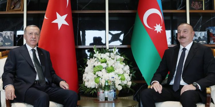 Cumhurbaşkanı Erdoğan, Aliyev ile görüştü