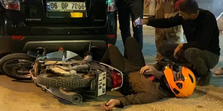 Bursa’da kaza sonrası özçekim yaptılar