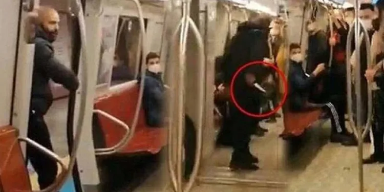 Metrodaki bıçaklı saldırganın cezası belli oldu