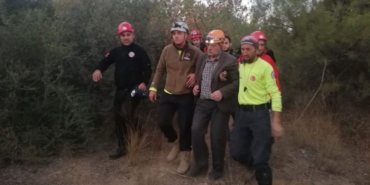 Kaybolan Alzheimer hastası AFAD tarafından bulundu