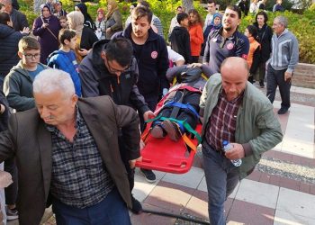 Yasak alana girdi,yayaya çarptı