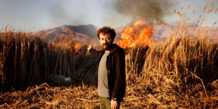 Nehil Sazlığı’nda yangın