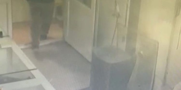 Soba bomba gibi patladı