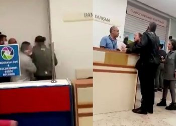 Hasta yakını sağlık çalışanına saldırdı