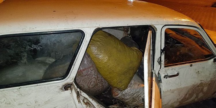 Zeytin hırsızları jandarmadan kaçamadı