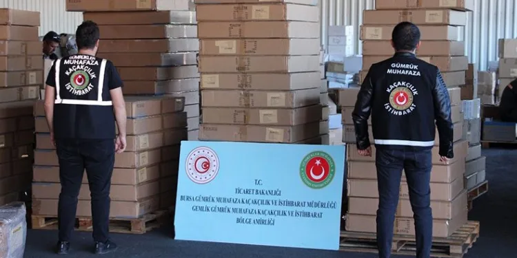 Bursa’da milyonluk operasyon